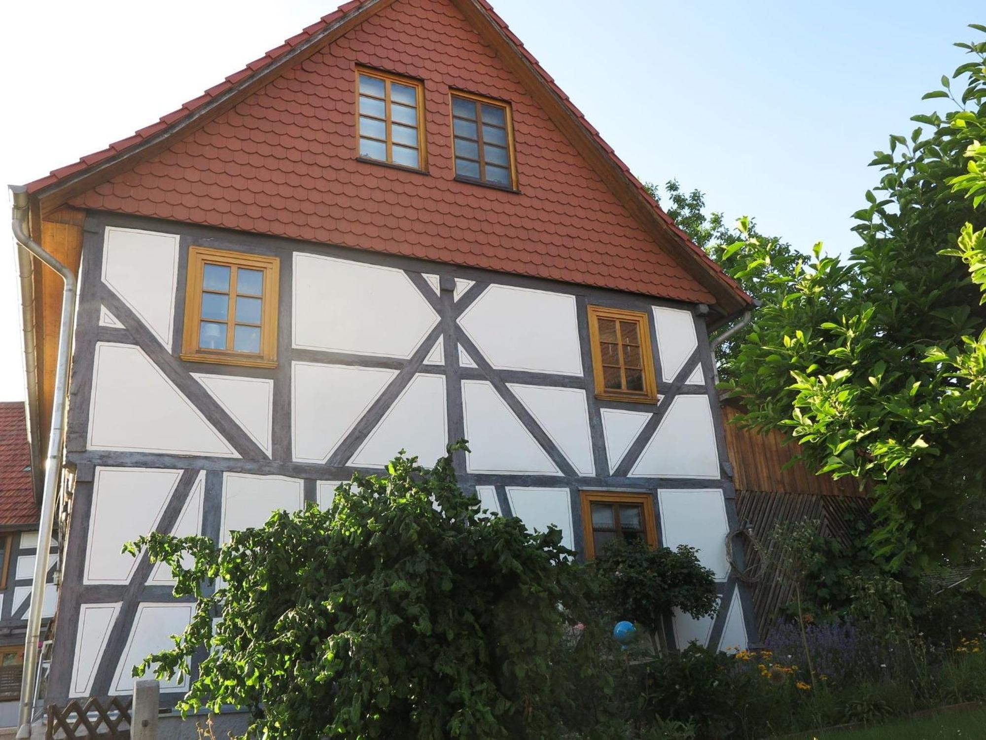 شقة Fachwerktraum Im Hof Alheim المظهر الخارجي الصورة