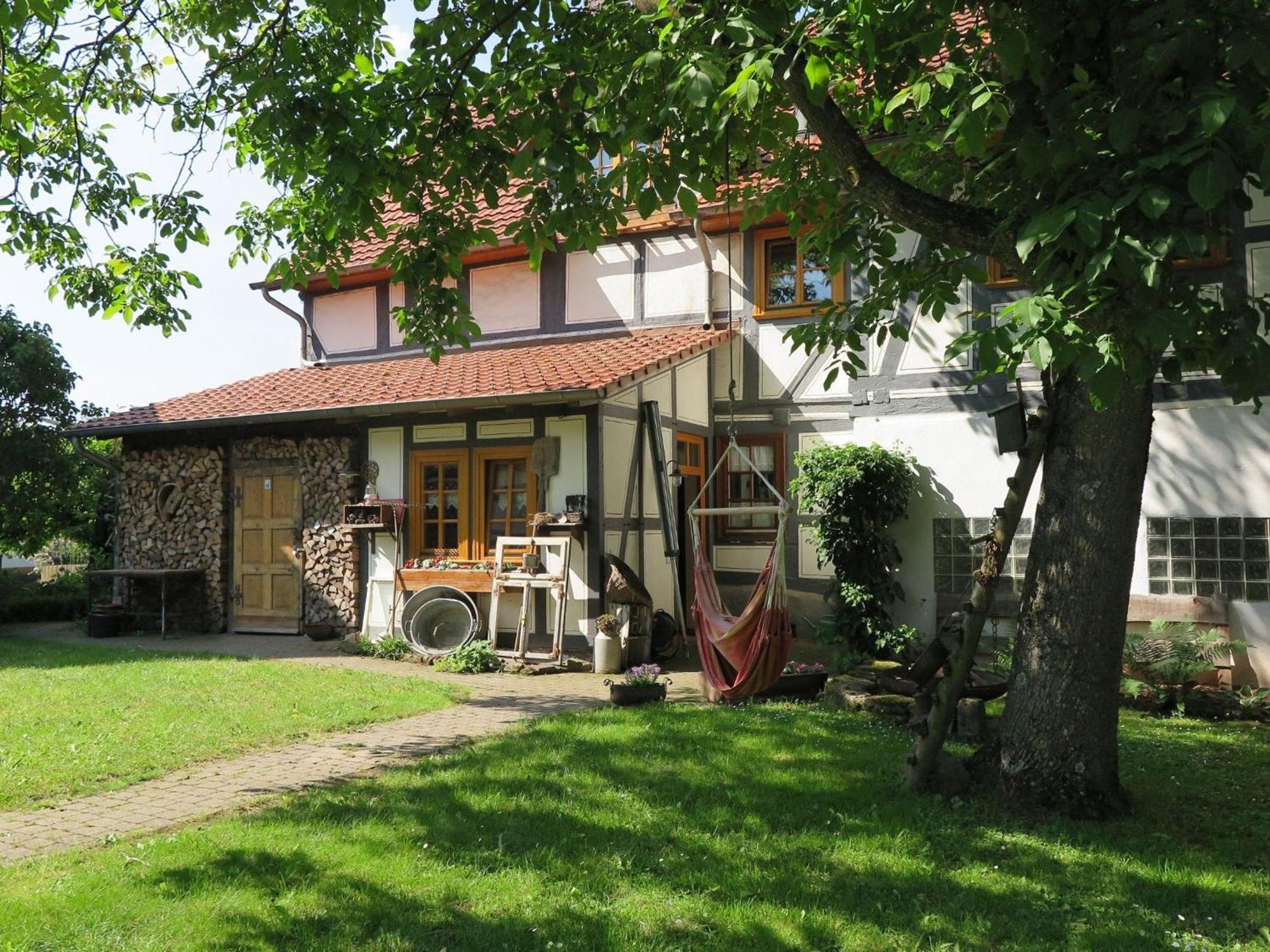 شقة Fachwerktraum Im Hof Alheim المظهر الخارجي الصورة